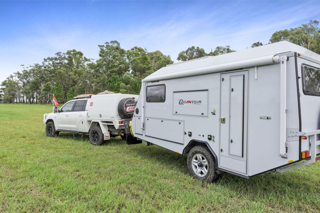 AOR Quantum FH compact off-road caravan — image courtesy of Australian Off Road